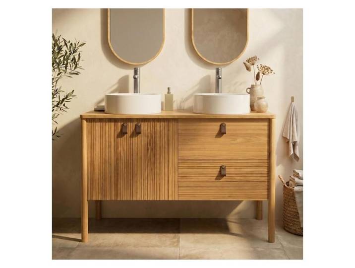Meuble JOY double vasque 120 cm avec vasques