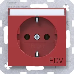 Hager STD SCHUKO WAS1234RG