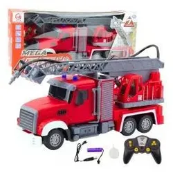 Lean Toys Leantoys Feuerwehr mit Ausleger 1:24