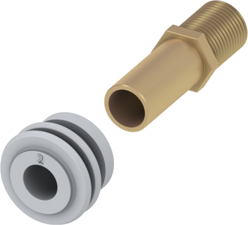 TECE TECEprofil Zulaufgarnitur 9820055 für Urinal