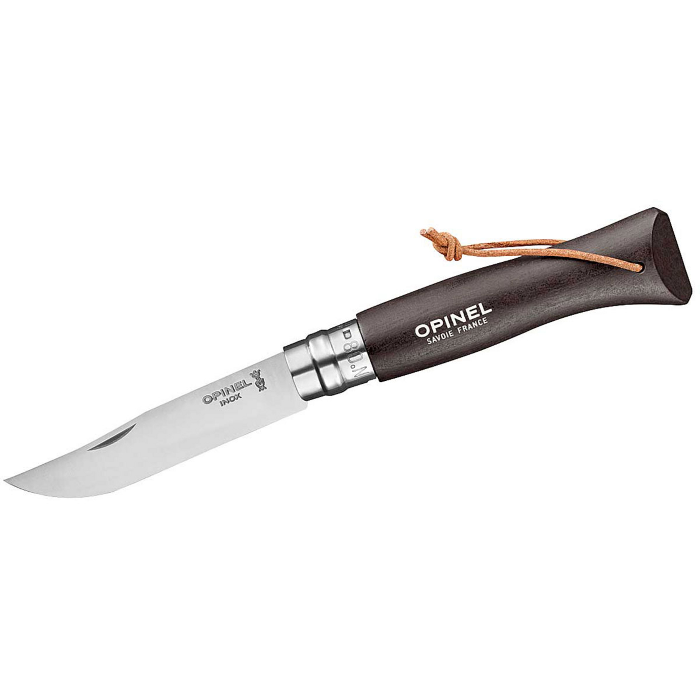 Opinel No 08 Colorama messer Taschenmesser schwarz
