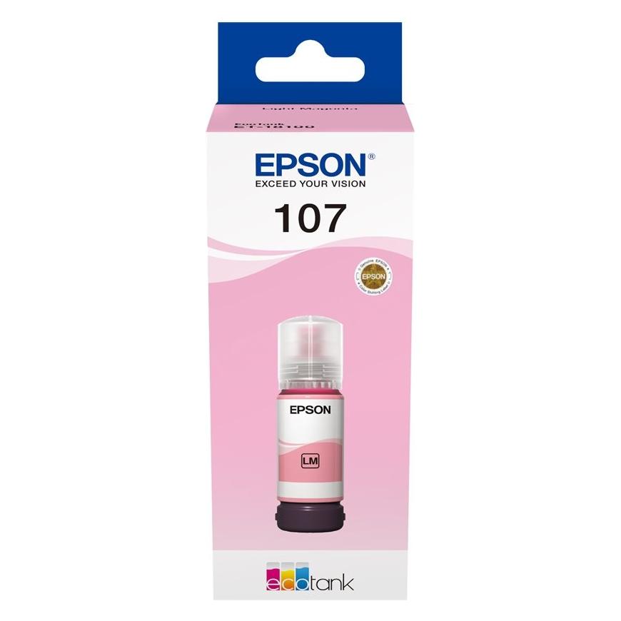 Epson Ink/108 EcoTank Light Magenta ink bottle (M) (C13T09C64A)
