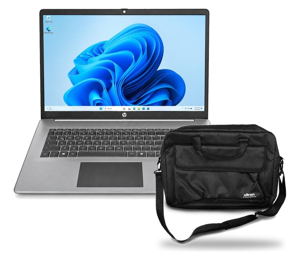 HP 17 Laptop Intel i3 6x 3,3Ghz 16GB RAM 1TB SSD Windows 11 Office Starter silber Tasche & Maus