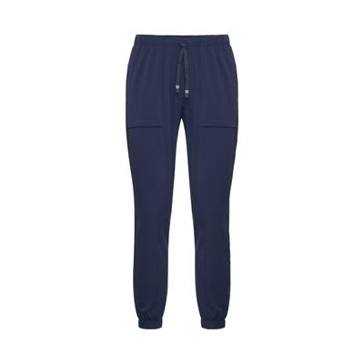 Trainingshose FABLETICS "Fabletics Trainingshose The One Jogger", Herren, Gr. XL, N-Gr, blau, Obermaterial: 79% Nylon NY. 21% Elasthan EL., uni, regular fit, Hosen Trainingshose, aus Performance-Stoff und mit Reißverschlusstaschen