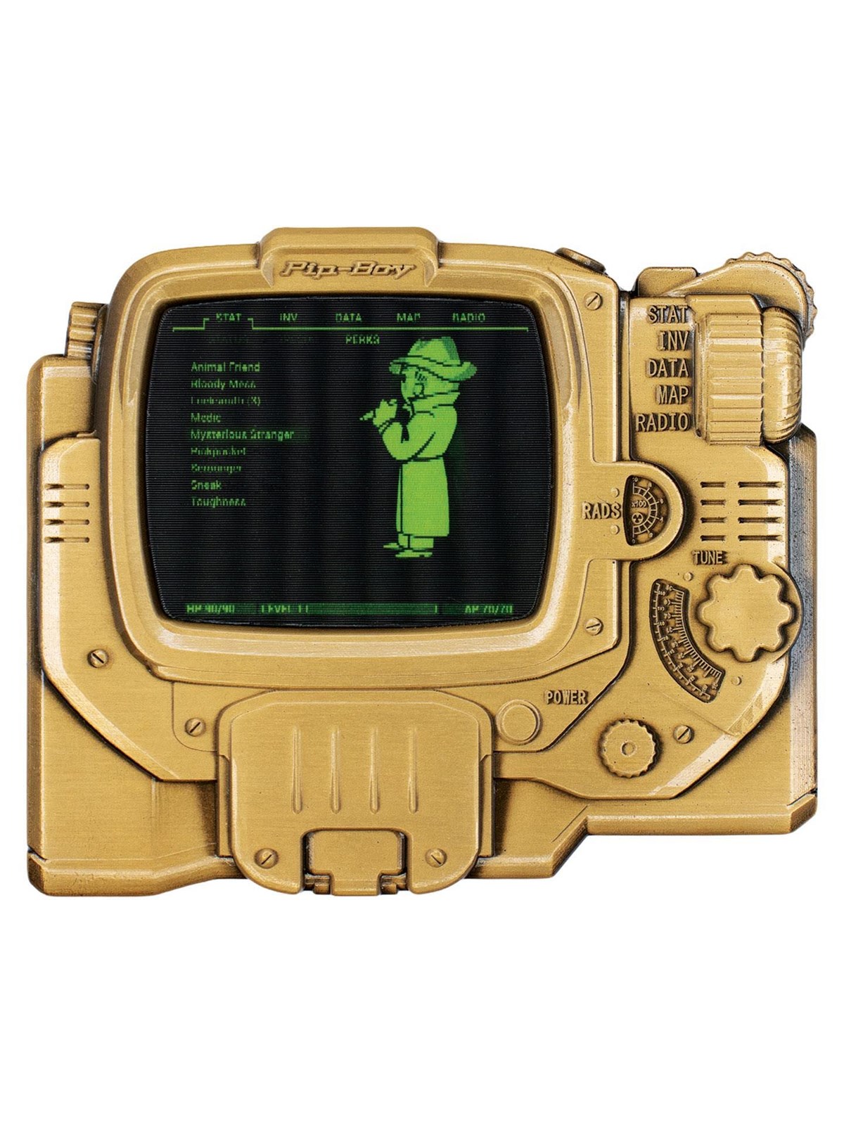 FaNaTtik - Fallout - Pip-Boy Limited Edition Lenticular Ingot - Mysterious Stranger Variant
