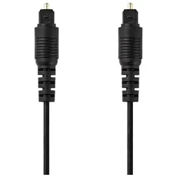 Nedis CAGB25000BK20 Toslink digitales Audiokabel, 2 Meter