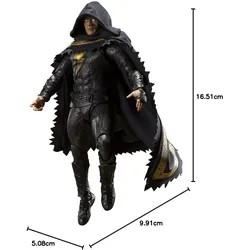 Bandai AF DC Comics Black Adam : Black Adam SHFiguarts 16cm