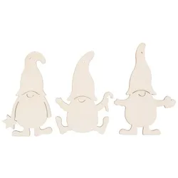 Hänger "Wichtel", 13–14,5 cm, 3 Stück