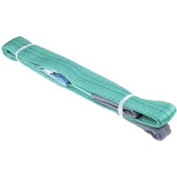 RS PRO, Fördertechnik, Green duplex webbing sling,2m 2ton