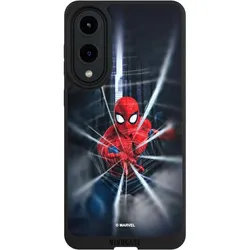 Nivocase Handyhülle für Samsung Galaxy S25 Edge Hülle NIVOpure Case Schwarz Kinofilm Marvel Spider-Man (Samsung Galaxy S25 Edge), Smartphone Hülle, Schwarz