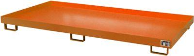 Regalwanne Typ RW/RW 2700-1, ohne Gitterrost, orange RAL2000