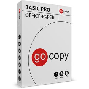 Go-Paper Kopierpapier Go Copy Basic Pro, A4, 70g/qm, weiß, 500 Blatt