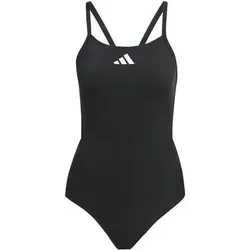 ADIDAS Damen Badeanzug RIPSTREAM TEAM THIN STRAPS C-BACK, Größe 36 in Schwarz Schwarz