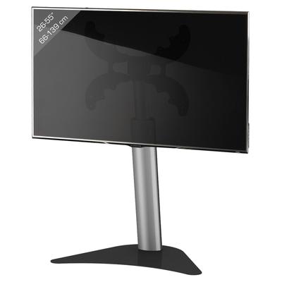 Wohnzimmertisch VCM "Premium TV Standfuß höhenverstellbar 48-64 cm Coscal", schwarz, Regale, TVRack