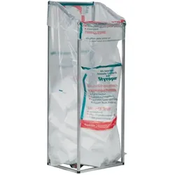 Becker Verpackungen Kunststoffsack 2500 l LD-PE transparent 125 μm B1250/850xL2600mm, Abfallsack, Transparent