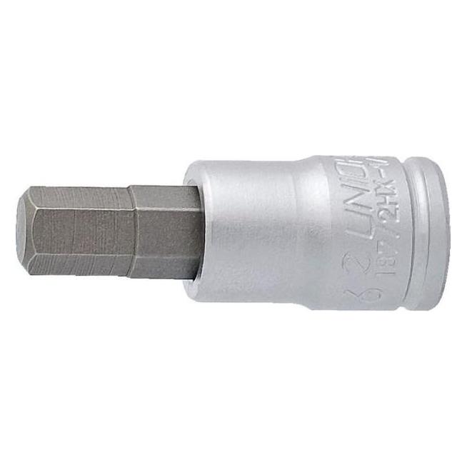 Unior 187/2HX Schraubendreher-Einsatz für Innensechskantschrauben, 1/4", 5mm (607900)