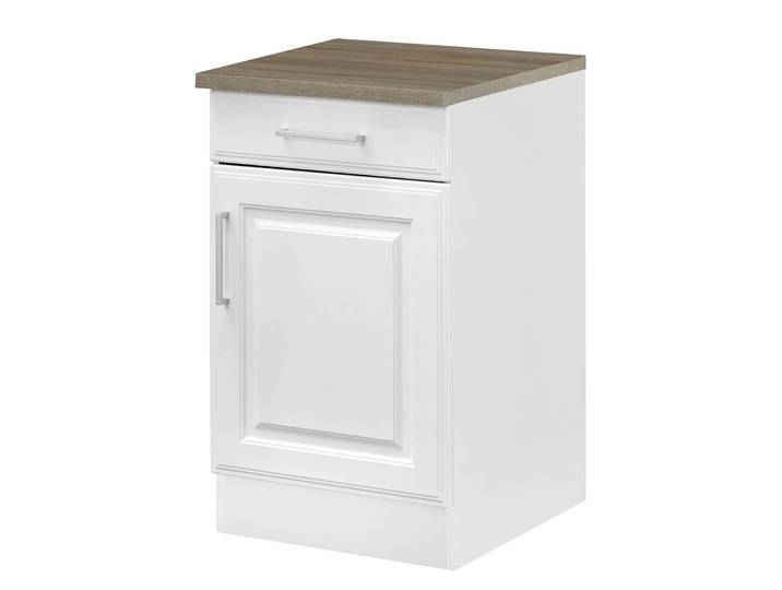 Meuble bas Rom I 50cm Blanc/Blanc
