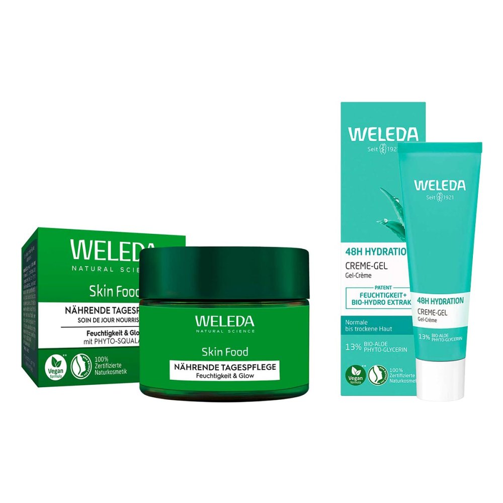 48h Hydration Creme-gel & Skin Food Tagespflege 08108654