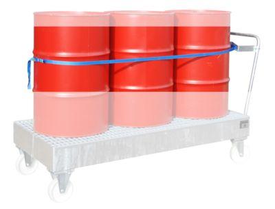 Haltegurt für 3 x 200 l Fass