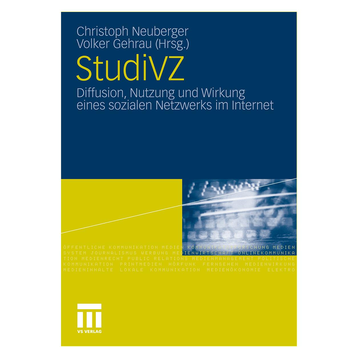 VS StudiVZ (Deutsch, Softcover, Christoph Neuberger, Volker Gehrau) (7251434)