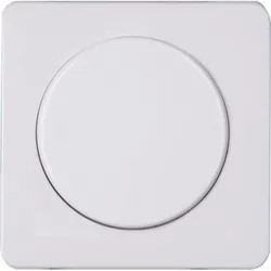 Kopp 328813005 HK02 - Dimmer-Abdeckung für Druck-Wechseldimmer, Farbe: arktisweiß