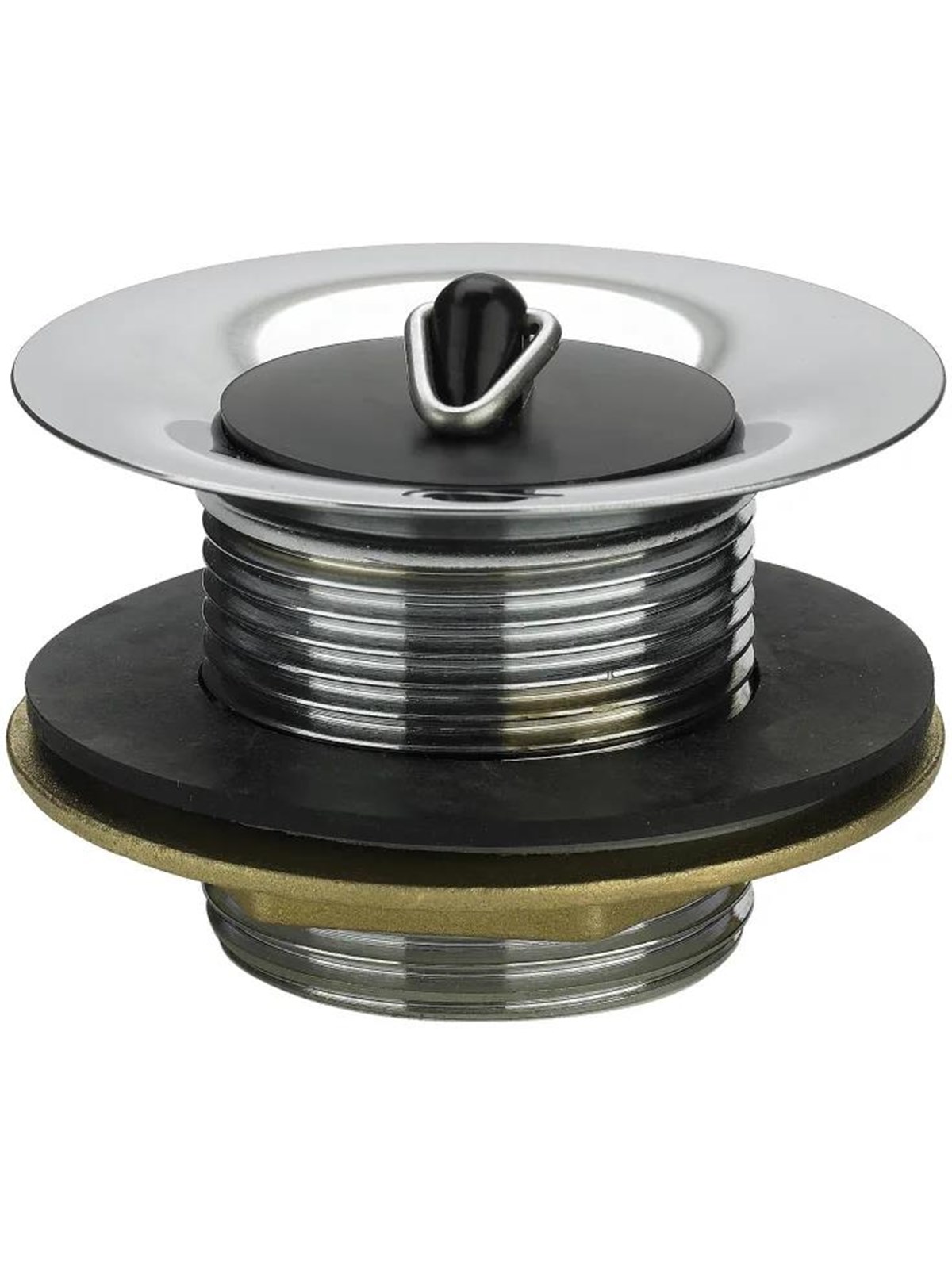 Viega Bottom valve w/bathtub 1 1/4" x 42 mm brass chrome-plated
