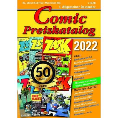 Riedl, S: Comic Preiskatalog 2022 SC, Taschenbuch von Stefan Riedl, Stefan, 978-3-947800-18-6