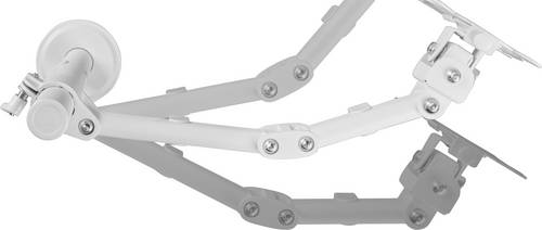 One For All Smart Single white Monitor-Tischhalterung 1 Display(s) 33cm (13 ) - 81,3cm (32 ) Weiß Höhenverstellbar, Rotierbar