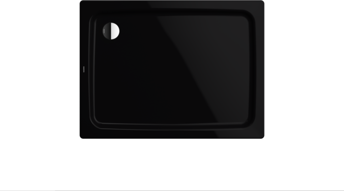 Kaldewei Duschplan Duschwanne 431600010701 75x100x6,5cm, schwarz