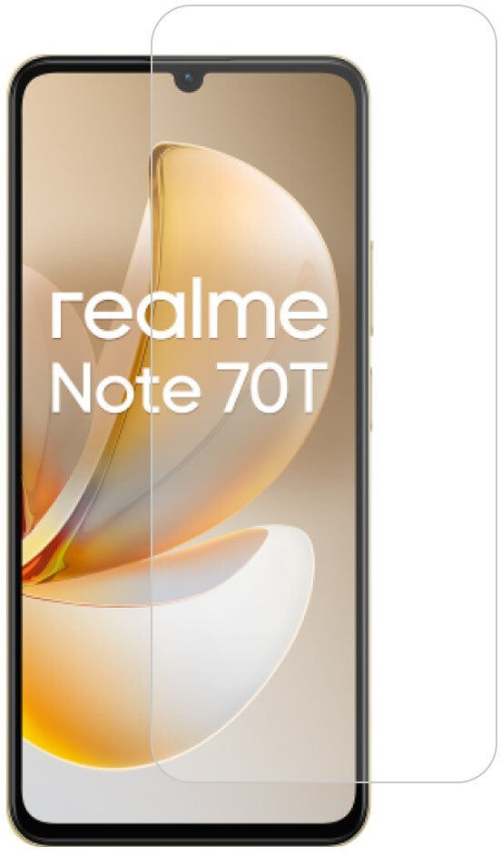 INCOVER Realme Note 70T Hærdet Skærmglas - Gennemsigtig