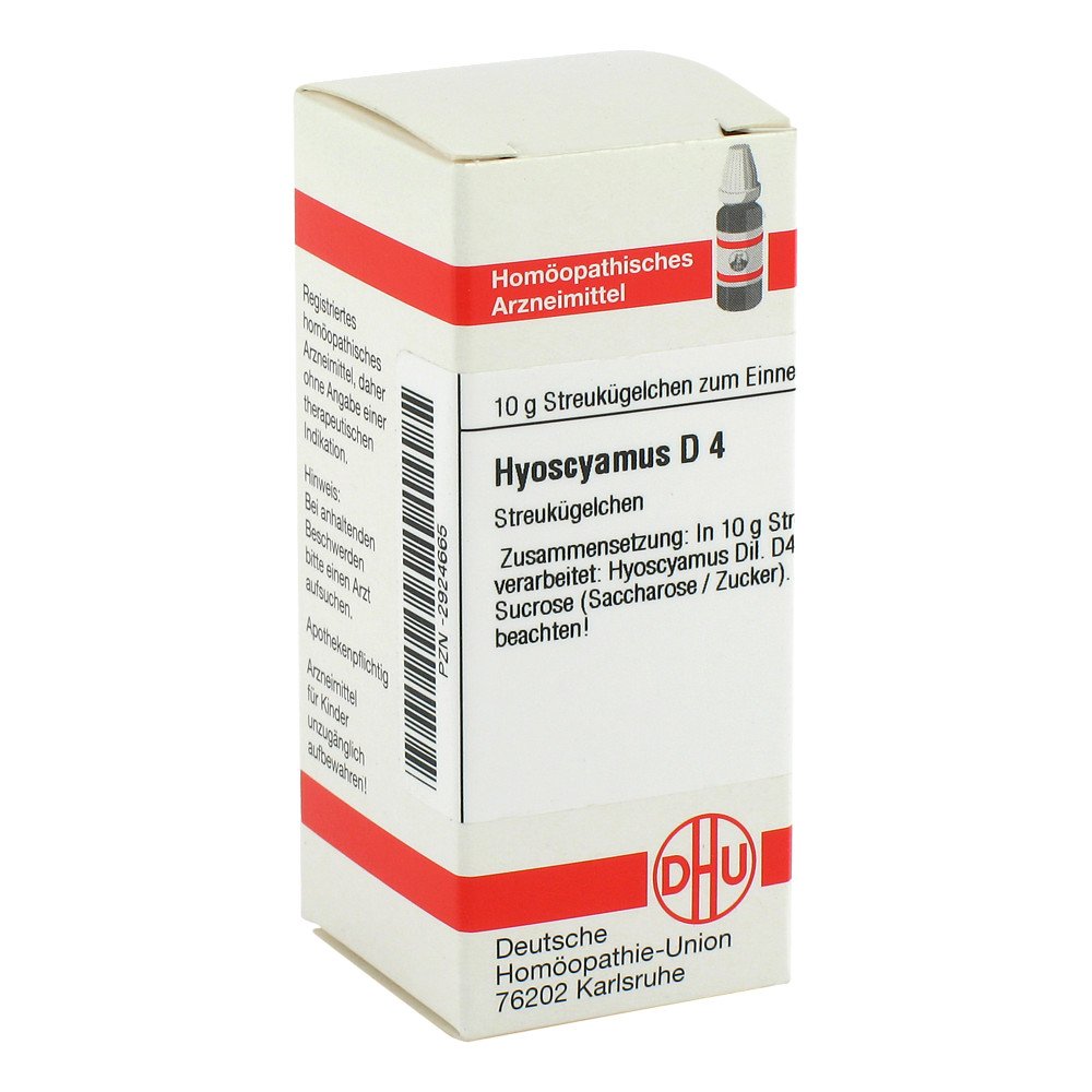 DHU-Arzneimittel GmbH & Co. KG Hyoscyamus D4 Globuli 02924665