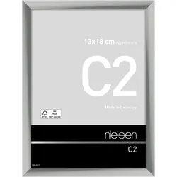 Nielsen Bilderrahmen C2 Aluminium Silber / 13 x 18