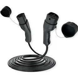 Roline, Elektroauto Ladekabel, E-Auto Ladekabel Typ2, 1-phasig (Typ 2, 7.40 kW, 32 A, 5 m)