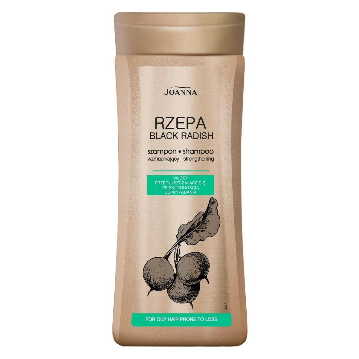 Joanna Turnip strengthening shampoo for oily hair with a tendency to fall out 400ml (Flüssiges Shampoo, 400 ml) (30165731)