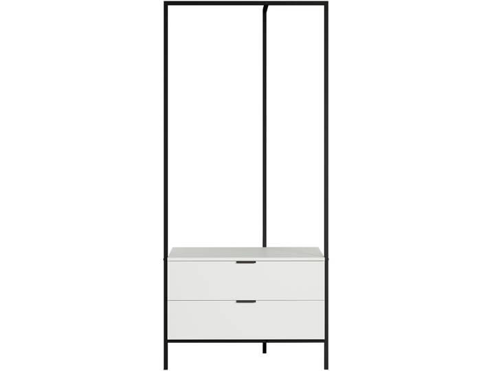 Garderobe Dolan weiss Holzwerkstoff B 85 T 45 H 190 cm