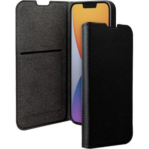 Bigben Handyhülle Folio Case, schwarz, für iPhone 13-14, aus Kunstleder, Flip Case