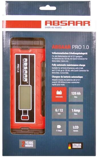 Absaar AB-PRO1 Batterieladegerät