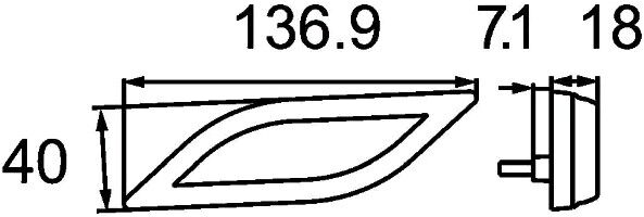 HELLA 2SA 013 324-241 Tail light