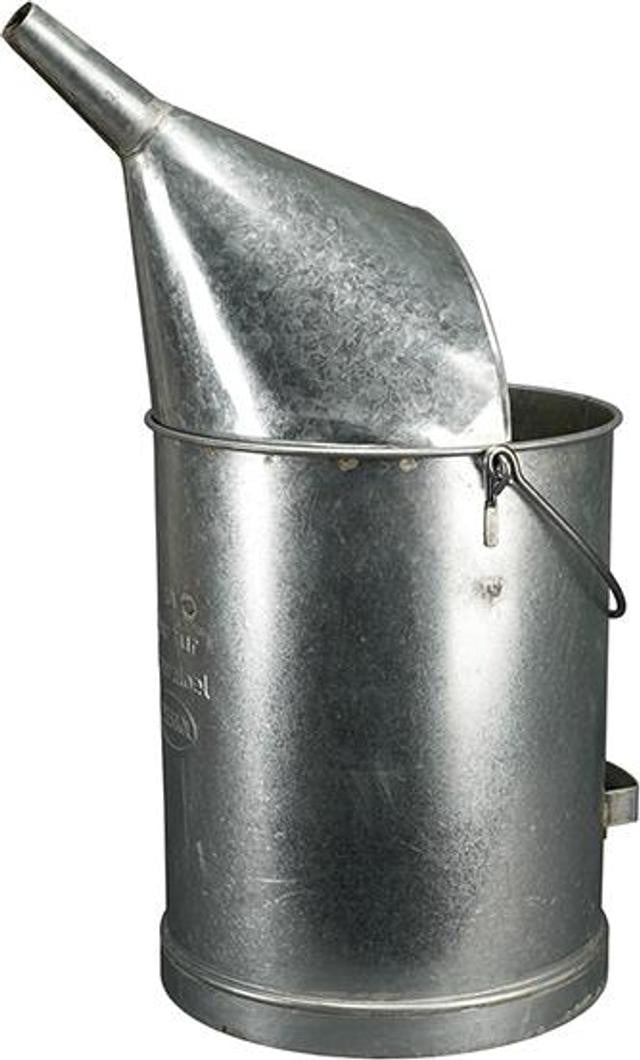 Pressol meetbeker van staalplaat, 10 liter