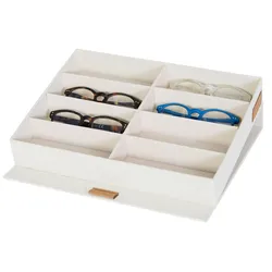 LOVE !T STORE !T Brillenbox Premium 32 x 25 x 5,5 cm, beige