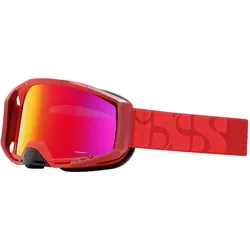 iXS, Unisex, Sportbrille, Trigger (Racing Red, Mirror Crimson), Rot