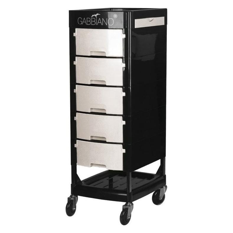 Activeshop Friseurwagen GABBIANO HAIRDRESSER HELPER FT65 Schwarz/Weiss (36020382)