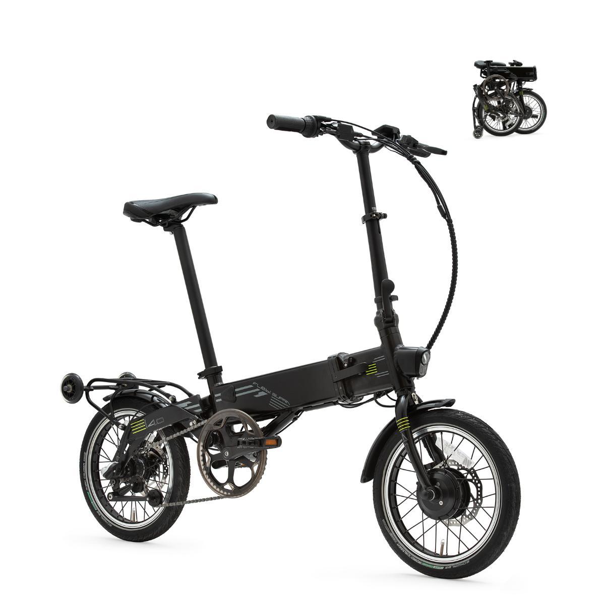 Faltbares E-Bike Supra 4.0 Black Lime | 70 km | 10,4 Ah | 16"