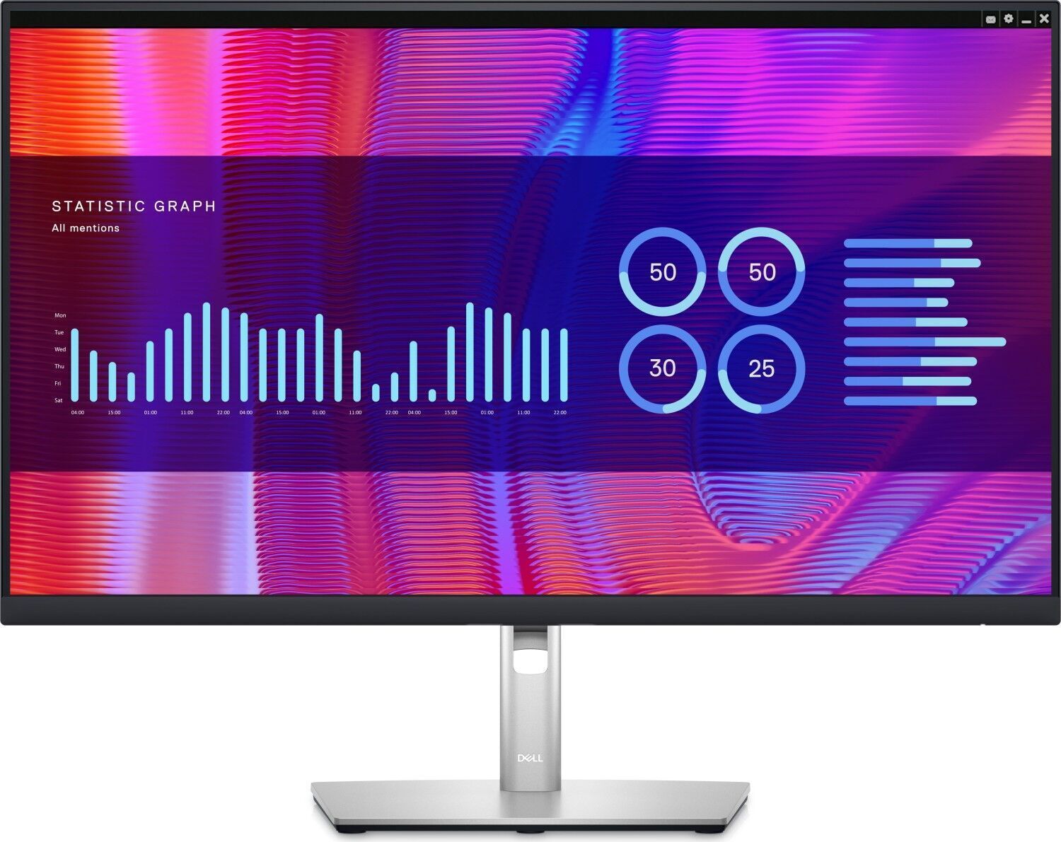 Dell P2723DE   27"   Czarny - Refurbished