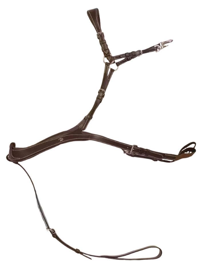 Dyon anatomisches Vorderzeug US Collection, Farbe:brown, Größe:Warmblut