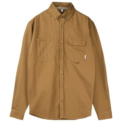 LAKOR - Moleskin Shirt - Hemd Gr S braun