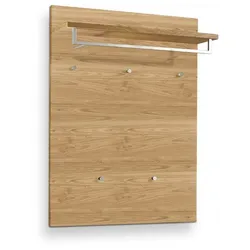 Voss Möbel Garderobenpaneel Vedo Holz Braun Eiche