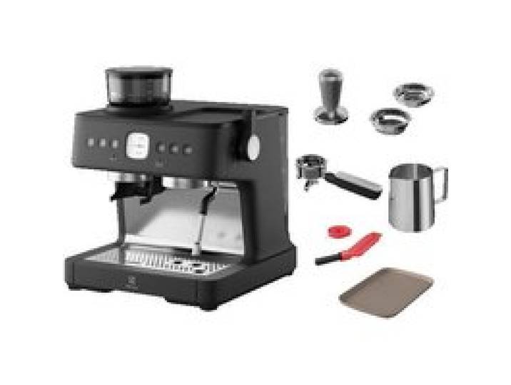 Machine Expresso avec broyeur ELECTROLUX E8EC1-8BP Black Pearl