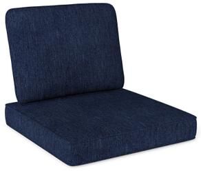 Costway 2-Pack Outdoor Patio Cushion Set with Removable Covers-Navy