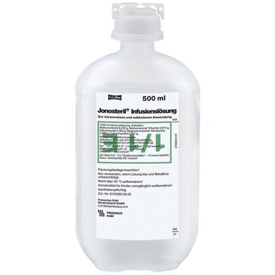 Jonosteril Plastik Infusionslösung 10x500 ml